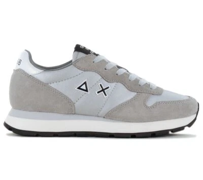 SUN68 Ally Bright Suede and Nylon - Donna Sneaker Grigio-Argento Z44203-44 - Immagine 1 di 4