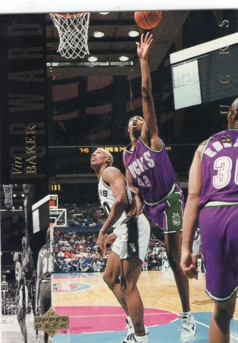 Vin Baker 1994 Upper Deck Rookie #69 Milwalkee Bucks - Image 1 of 1