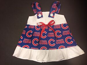 MLB Chicago Cubs Baby Infant Toddler Girls Dress *YOU PICK SIZE*