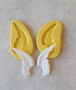 Flügelform Lebensmittelecht Form Harz Schokoladenfondantform Resin A Gel Flügel - Bild 1 von 6