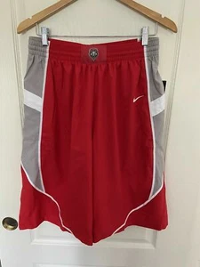 Pantalones Cortos de Baloncesto Nike Para Hombre Nuevo México Lobos NCAA Sarga Rojo/Gris Blanco Talla S - Imagen 1 de 9