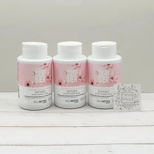 Solinotes Cherry Blossom Body Shower Cream 3-pack - AUTHENTIC - Picture 1 of 3