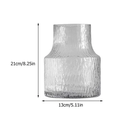  Hydroponische Pflanzenbehälter-Blumenvase Klarwelle Gestreifter - Bild 1 von 4