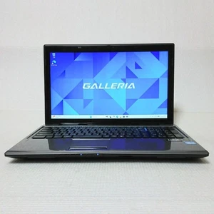 GALLERIA Gaming Laptop Core i7 3630QM GT650M 8GB SSD HDD 15.6inch FHD Japan - Picture 1 of 12