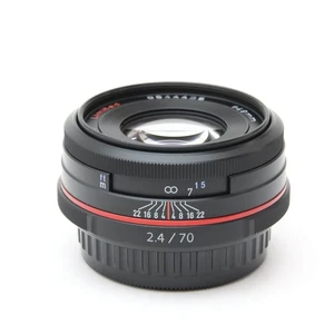 Pentax HD DA 70mm F/2.4 Limited Black (APS-C / K mount) -Near Mint- #155 - Picture 1 of 12