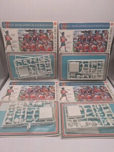 '73 AIRFIX 42nd Highlander Black Watch 1815 Collector Series Kit x4 SEALED! - Picture 1 of 10
