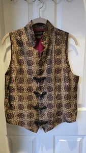 Classiques Entier Women's 100% Silk Kimono Style Vest Size Large - Picture 1 of 4