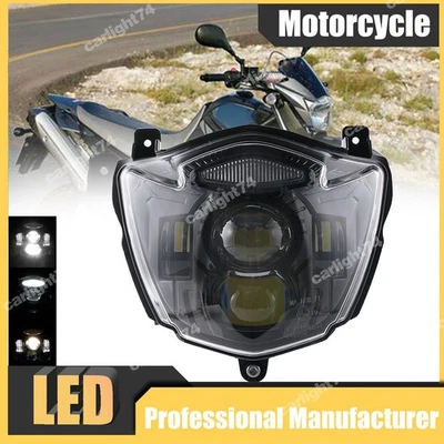 Faro LED para moto Yamaha XT660X 2004-2006 XT660R 2004-2016 Foto 1 de 4