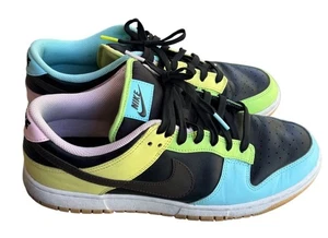 Zapatillas Nike Dunk Low Free.99 Negras Multicolor.Talla 11 - Imagen 1 de 13
