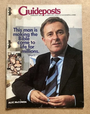Guideposts Magazine (February 1979), Alec McCowen and the Bible, VG! - Image 1 of 3