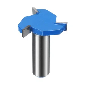 T-Nutfräser Nutfräser 15/32"(12mm) Schaft 1-13/32"(36mm)x15/64"(6mm) 3-Schneide - Bild 1 von 6