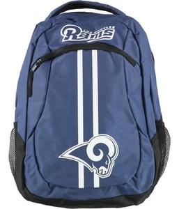 Forever Collectibles Rams Action Stripe Sac à dos bleu moyen (23 po - 25 po.) - Photo 1 sur 1
