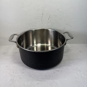 Zuppiera zuppiera in acciaio inox anodizzato legato LTD 8QT completamente rivestita senza coperchio USA - Foto 1 di 6