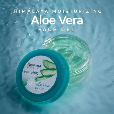 Gel facial de aloe vera del Himalaya 100 ml verde | Hidrata y calma la piel | Envío gratuito Foto 1 de 4