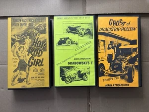 Hot Rod VHS Lot Hauptattraktionen selten OOP Rarität VHS Filme Kookie T Norm Grabowski - Bild 1 von 5