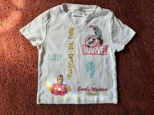 Marvel Girls Graphic T Shirt Front Back Print short Sleeve S Small - Picture 1 of 6