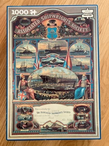 1000 PIECE JIGSAW -ASSOCIATED SHIPWRIGHT SOCIETY - Picture 1 of 2