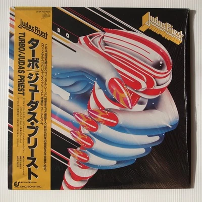 JAPAN 1986 Judas Priest ‎– Turbo NEAR MINT LP 28·3P-705 - Image 1 of 4