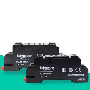 1PC NEW Two-contact economical relay base RXZE1M2C - Picture 1 of 4