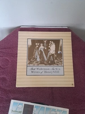Rick Wakeman~The Six Wives Of Henry VIII 12” Vinyl LP Album Record 1973 Like New - Imagem 1 de 4