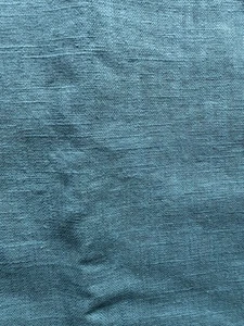 100% Natural Linen Fabric 1.38 Length X 140 Width Blue - Picture 1 of 2