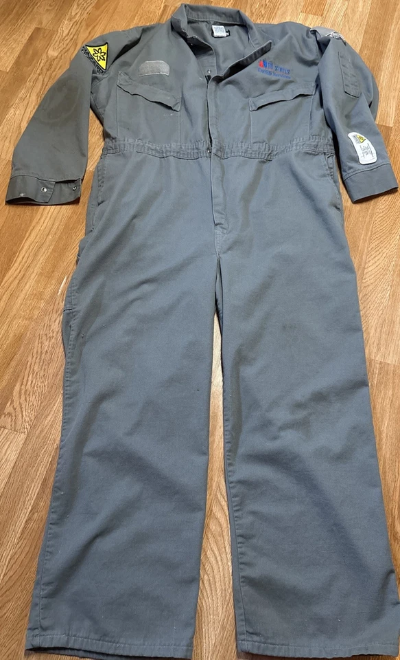 Mono Bulwark FR Westex CLD6GY3 para hombre 50-Reg resistente al fuego 8,6 ATPV HRC2 Foto 1 de 4