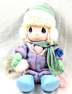 Precious Moments Plüsch Puppe Evie Applause Limited Edition 1993 Etikett OVP - Bild 1 von 23