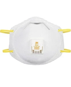3M Cool Flow Sanding and Fiberglass Valved Respirator ( 10 Pack) - Picture 1 of 6