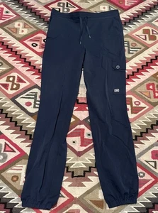 Helly Hansen Women’s Blue  Spandex drawstring Pockets athletic Joggers Medium - Picture 1 of 6