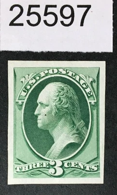 MOMEN: US # 158P3 PLATE PROOF ON INDIA XF CAT. $55++ LOT #25597 - Image 1 of 2