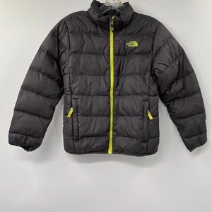 The North Face Boys Medium (10-12) Graphite Gray Andes Goose Down Puffer Coat - Picture 1 of 7
