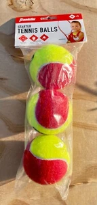 Franklin Starter Tennis Balls Beginner for Kids Extra Low Bounce 3 Pack Unopened - Picture 1 of 5