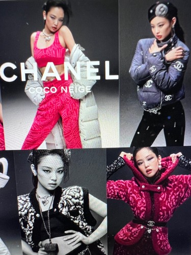 CHANEL 21N 2022 COCO NEIGE NUOVO PIUMINO BLU GIACCA REVERSIBILE CC LOGHI 36 38