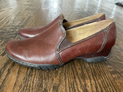 Bjorndal “Neptune” Brown Leather Slip-On Loafers Shoes Women’s US Size 7.5 M - Image 1 of 4