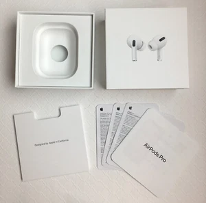 Retail Box - Empty Apple AirPods Pro Retail Box Only with Inserts Mint Condition - Photo 1 sur 5