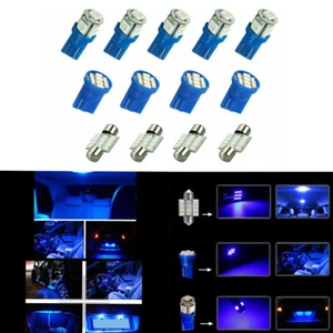 13Pcs Blue Interior LED Light Package Kit For BMW Z4 E85 E86 Coupe Convertible - Picture 1 of 13