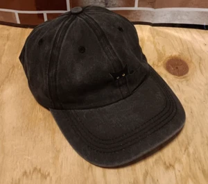 Black Baseball Cap New Black Cat Peeking@You Adjustable No Tags Kitty Hat New - Picture 1 of 2