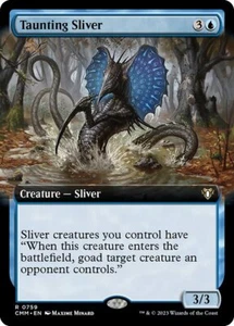 MTG TAUNTING SLIVER 759 EXC - - CMM X EN - MAGIC - Picture 1 of 1