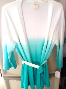 NWT Blair Light Front Wrap with Tie Large Cotton Rayon Washable - Picture 1 of 4