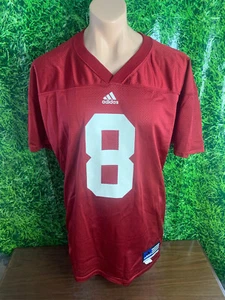 1999 San Francisco 49ers #8 Steve Young Practice Jersey Red Size XL - Picture 1 of 5