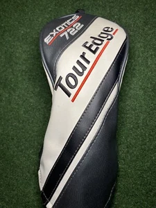 TOUR EDGE EXOTICS 722 FAIRWAY HEADCOVER Black Cover 3, 4, 5, 7, 9, 11 - Imagen 1 de 12