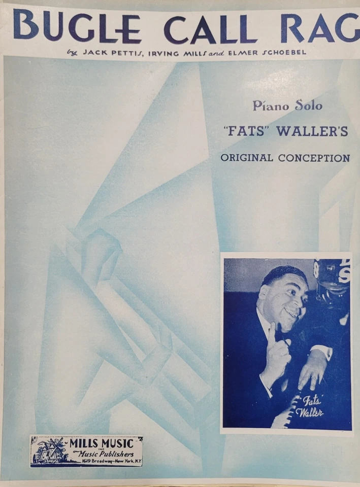 BUGLE CALL RAG  Sheet Music Piano Sheet Music Fats Waller 1923 - Image 1 of 1