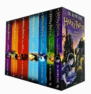 Harry Potter Series 1 - 7 Books Collection Set by J. K. Rowling Children's NEW - Picture 1 of 4