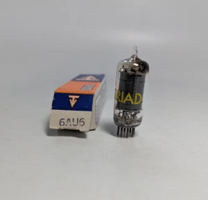 TRIAD 6AU6  Vacuum Tube TESTED With Box *Single Unit* - Picture 1 of 3