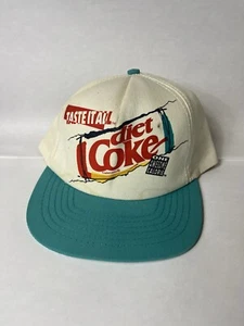 De Colección Diet Coke Sombrero Snapback Gorra TASTE IT ALL ONE AÑOS 90 EE. UU. Stylemaster - Imagen 1 de 15