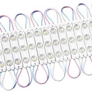 20 Stück 12V 2835 3LED Modul Einspritzung IP67 Deko Leuchte Lampe weiß rot grün - Bild 1 von 28