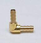 5/16" Hose ID / Hose Barb 90 Degree L Right Angle Elbow Barbed Brass Fitting ...