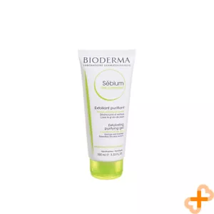 Bioderma Sebium Gel Gommant Exfoliating Purifying 100ml Cleanser Pore Smooth - Picture 1 of 12