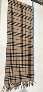 Burberry 100% LAMBSWOOL Scarf Pre-loved In Good Condition. $365