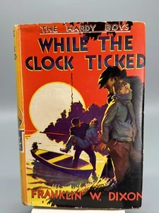 Vintage HARDY BOYS #11 While the Clock Ticked 1932 Franklin Dixon - Bild 1 von 14